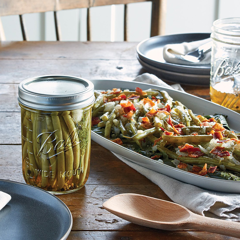 BALL MASON JAR. 0,47 liter - wide mouth