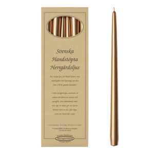 Herrgårdsljus koppar