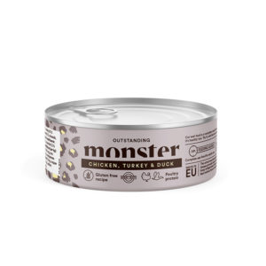 Monster Cat Adult Multi Protein Chicken, Turkey & Duck