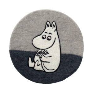 MOOMIN sittunderlag grå