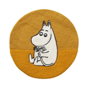 MOOMIN sittunderlag gul