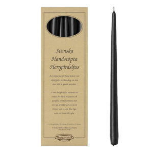 Herrgårdsljus svarta