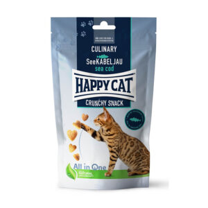 HappyCat Crunchy Snack, torsk/ärtor