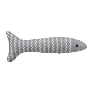Fisk, tyg, catnip, 20 cm, i display